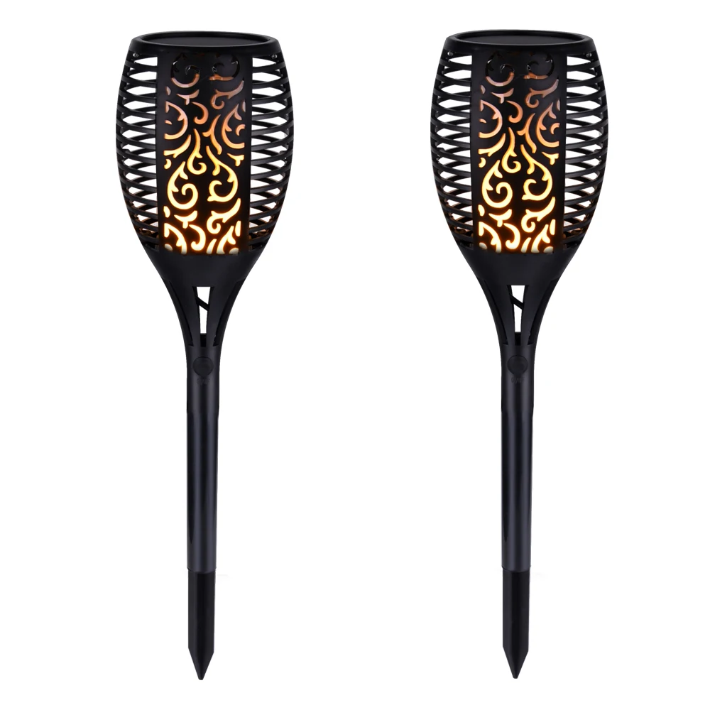 

LED Solar Flame Flickering Lawn Lamp Torch Light LED Dancing Flame Lights Waterproof Outdoor Garden Landscape Decoration Lamp