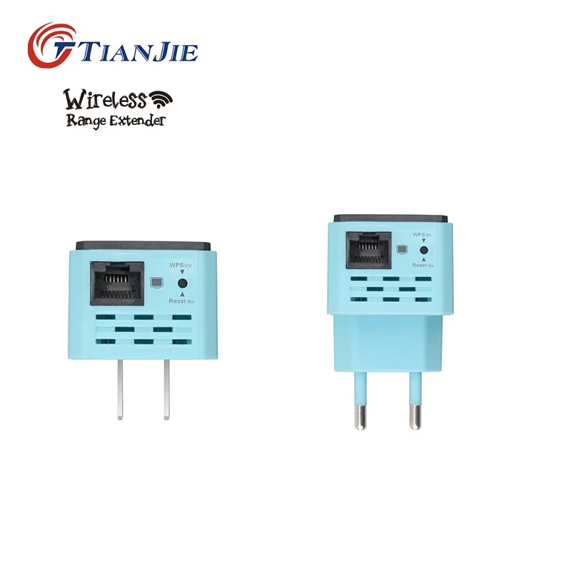 

TIANJIE Wireless socket Wi-Fi Repeater 300Mbps Home Amplifier 802.11N / B / G Signal Extender Signal Strength repetidor WiFi WPS
