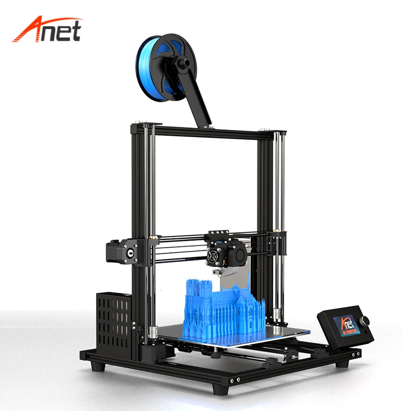 High Accuracy Desktop Auto Level Parts 3D Printers Anet Upgraded A8 plus 3d Printers 3d printer DIY Assembly Kit Imprimante 3d