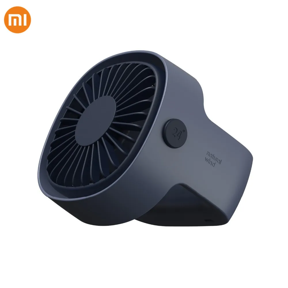 Летний Xiaomi EcoBrand мини портативный вентилятор перезаряжаемый USB Настольный вентилятор ручной вентилятор охлаждения для общежития офиса