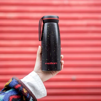 

Feijian 500ML Creative Thermos Bottle Hot Insulated Thermo Mug Vacuum Cup Stainless Steel Thermal Car and Coffee mug