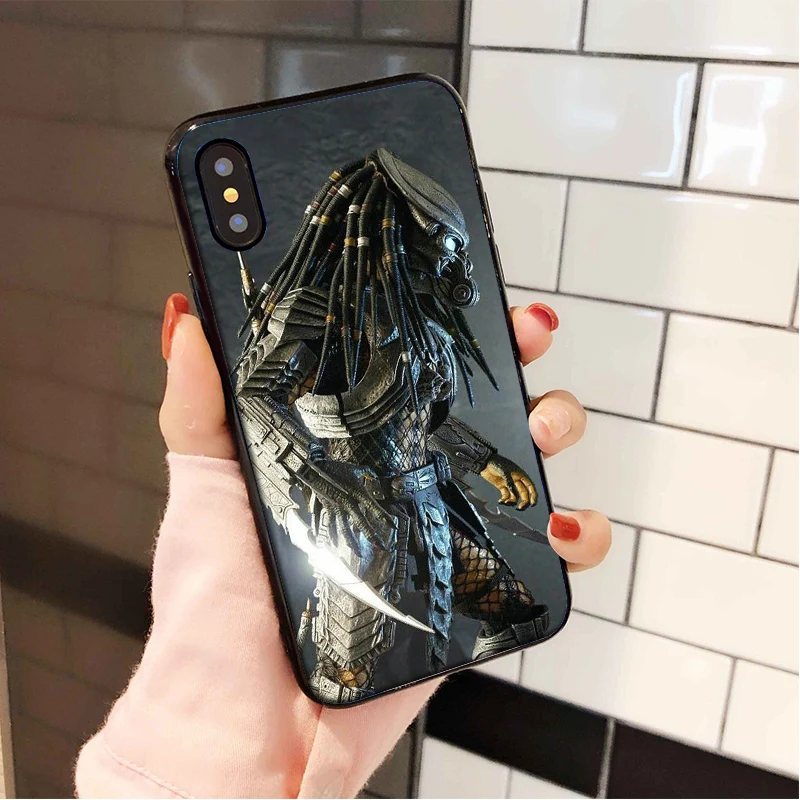 MaiYaCa Alien vs Predator Classic High-end Phone Accessories Case for Apple iPhone 8 7 6 6S Plus X XS MAX 5 5S SE XR Cellphones MaiYaCa Alien vs Predator Classic High-end Phone Accessories Case for Apple iPhone 8 7 6 6S Plus X XS MAX 5 5S SE XR Cellphones