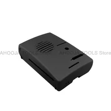 Для Raspberry Pi 3B+/RPi 3B/Rpi B литьевая оболочка защитная оболочка с охлаждающим вентилятором теплоотвод съемный чехол