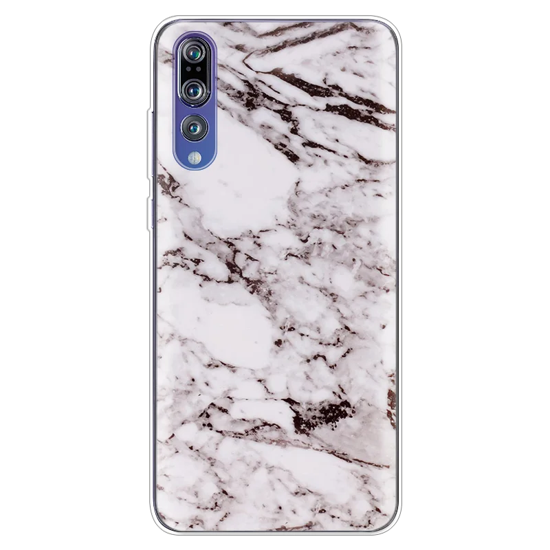 Мраморный чехол из ТПУ для Huawei P30 P8 P9 P10 P20 Pro Lite Mini Plus P Smart 2019 Honor View 20 10 ТПУ|Бамперы| |