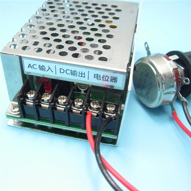 Специальный регулятор скорости постоянного тока контроллер скорости двигателя постоянного тока вход 220V выход DC10-210V 10A