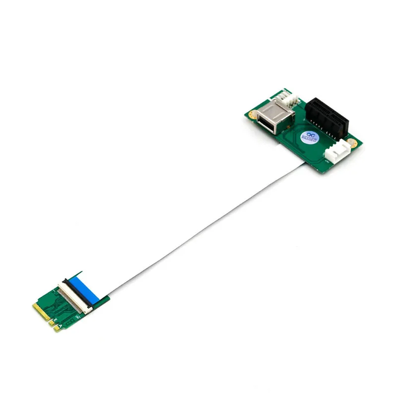 

Переходник M.2 NGFF Key A/E на PCIE Riser Adapter PCI-E X1 PCI Express Удлинительный кабель USB Molex 4Pin адаптер питания для полноскоростного компьютера