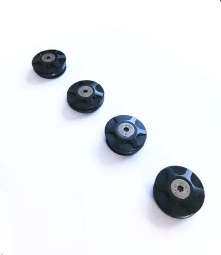 

4 Pcs/Lot FRAME PLUG Aluminum Anodised Black For DUCATI SCRAMBLER