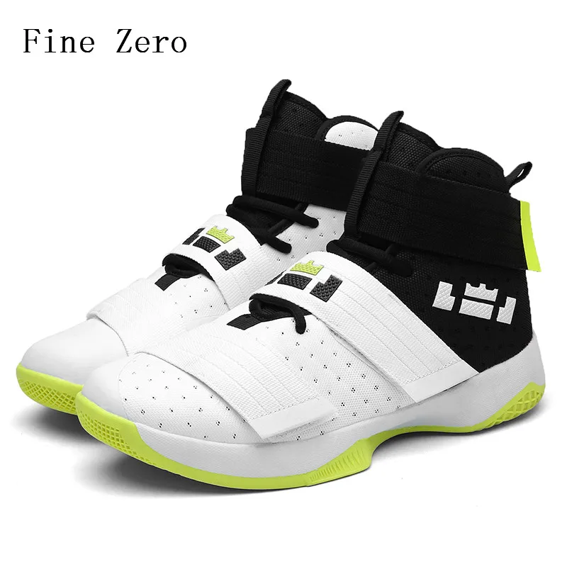 Fine Zero masculino sneakers Zapatillas de baloncesto hombres antideslizante al aire libre del deporte Atlético Zapatos hombre hombres Botines zapatillas baloncesto