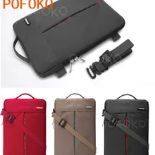 Подходит для Microsoft Surface Pro 3 3th POFOKO Фирменная новинка плеча Carry сумка кожа Чехол 12"