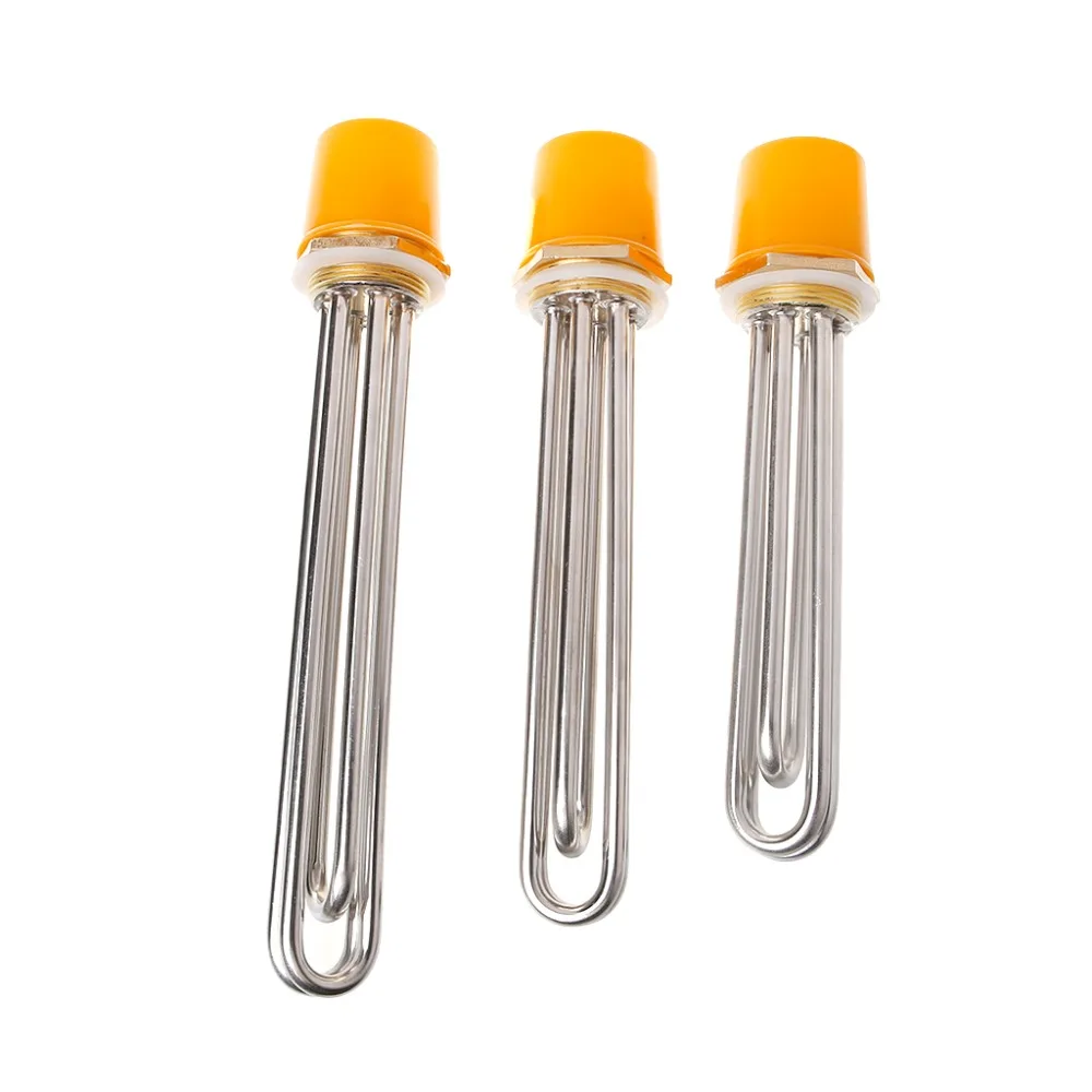  MEXI Water Tank DN40 Heating Pipe Water Heater Electrical Immersion Element Air Energy 220V 3KW/4.5