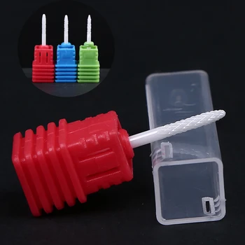 

2PCS /Lot Ceramic Nail Drill Bit Shank size 3/32" Nail Art Accessoires Tool Remove Nail Polish
