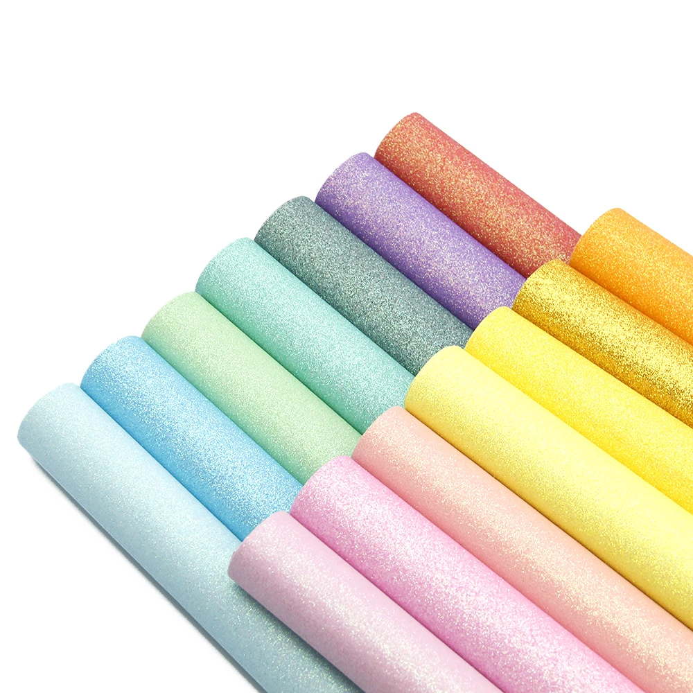 

David accessories 20*34cm Shiny Glitter Synthetic Leather Patchwork For Hair Bow Handbags Wallet Phone Cover DIY,1Yc6435