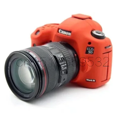 Чехол для камеры Мягкий силиконовый резиновый защитный чехол Canon 5D Mark III IV S 5DS 5D3 5D4