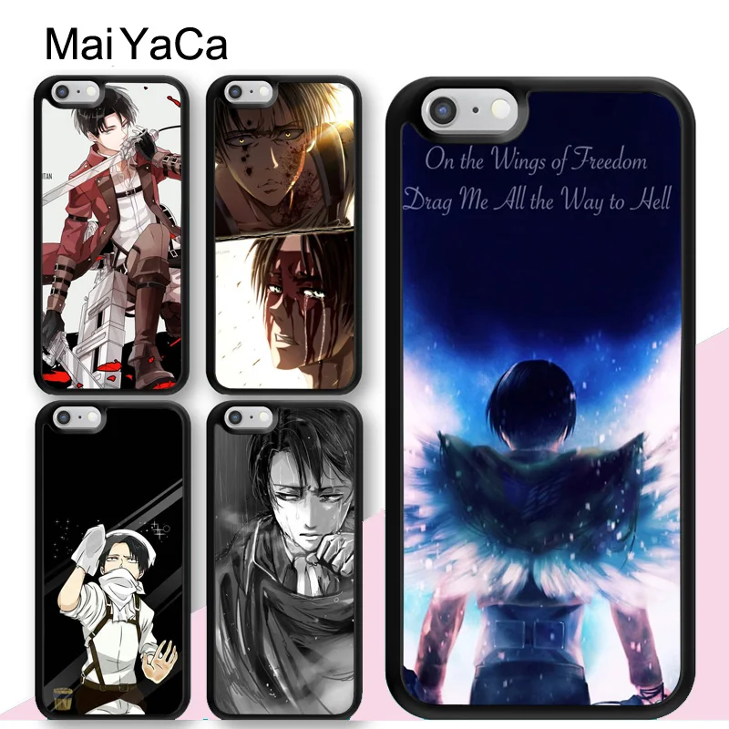 

MaiYaCa Attack On Titan Levi Ackerman Shingeki No Kyojin Case For iphone 11 Pro MAX X XR XS MAX 6 6S 7 8 Plus 5 5S TPU Cover