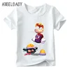 Kids Cartoon Rayman Legends Adventures Game Print T shirt Baby Girls Summer White T-shirt Boys Casual Funny Clothes,ooo5204 ► Photo 3/6