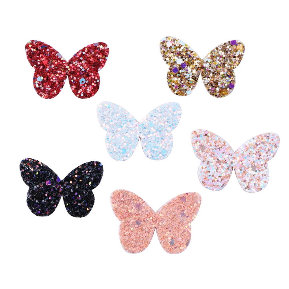 

David accessories glitter flower star heart diy decoration crafts accessories 10pieces,DIY handmade materials,10Yc4537