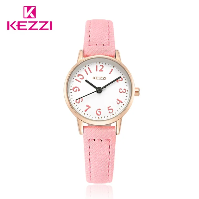 Fashion KEZZI Brand Lovely Children Watches Girls' Daily Waterproof Leather Cart Fashion KEZZI Brand Lovely Children Watches Girls' Daily Waterproof Leather Cart