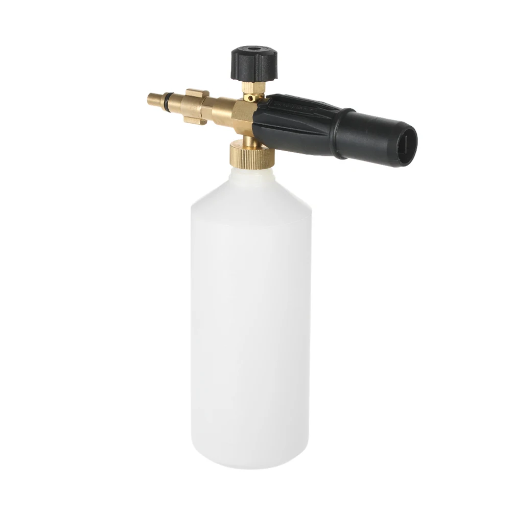 Adjustable Foam Lance 1L spray gun Bottle Nozzle Injector Soap Foamer