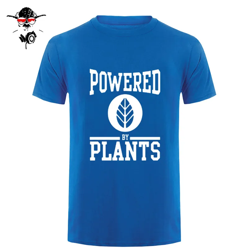 T Рубашки для мальчиков мужские и женские хипстеры шутка футболки унисекс вегетарианские Vegan футболка Мощность растениями футболки Лето Забавный - Цвет: 10