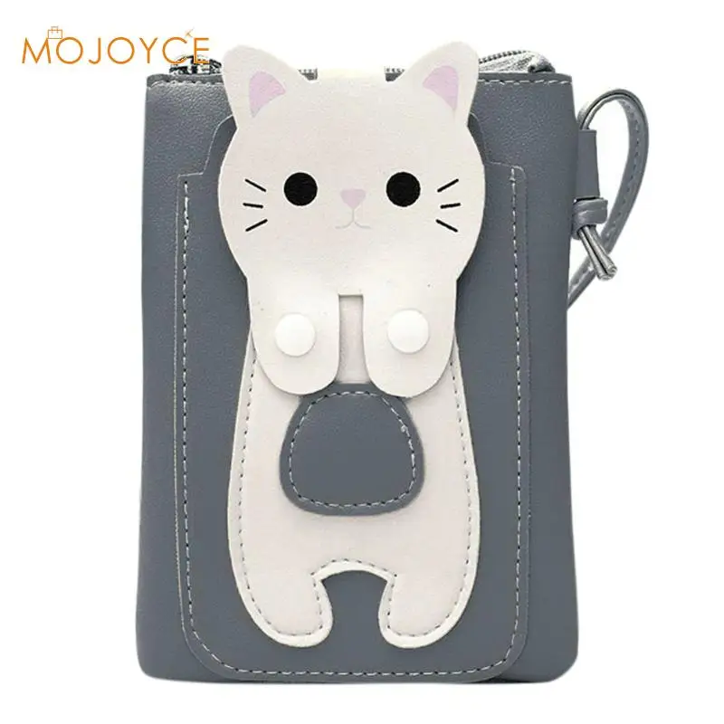 

Women Mini Mobile Phone Bags Women Messenger Bags Ladies Crossbody Bags Sling Wallet Bags Cat Printed Square Purse Handbags