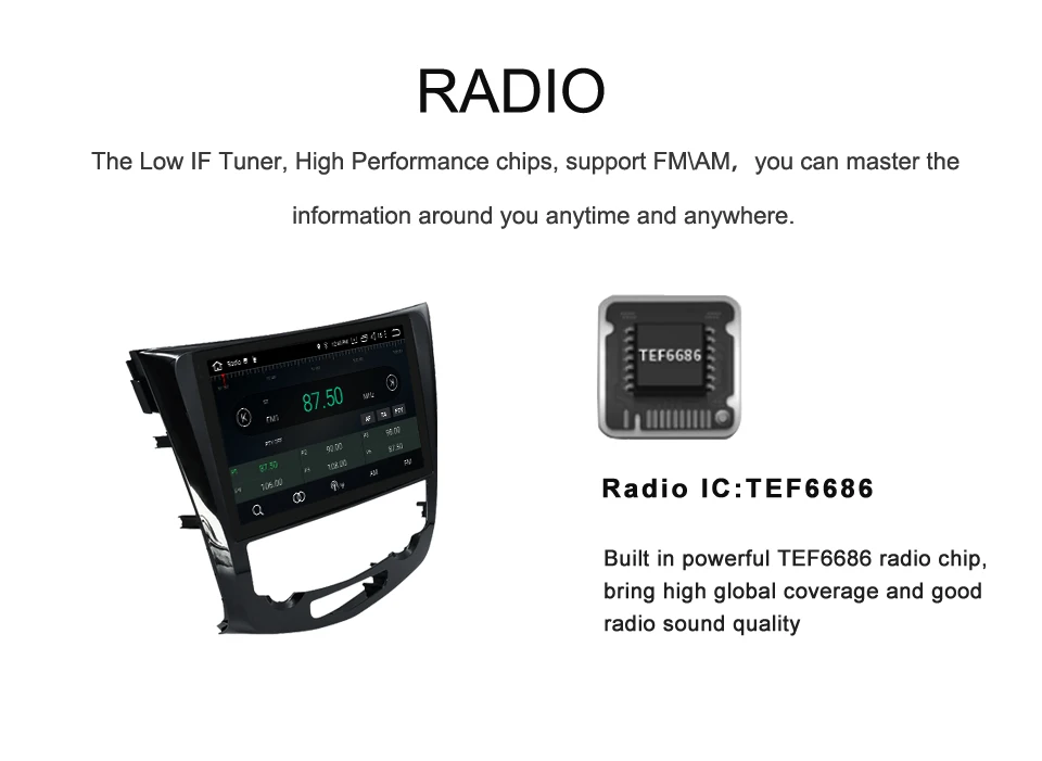 Top 10.1" 4GB&64GB DSP Music Touch Screen GPS Navi Wifi Bluetooth For Nissan X-Trail 2014+ Rear Camera OBD Video Out Car Radio 4