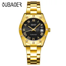 OUBAOER Brand Womens Quartz Watches Women Relogio Feminino Ladies Fashion Casual Watch Wrist Women Watch saat 2017 New