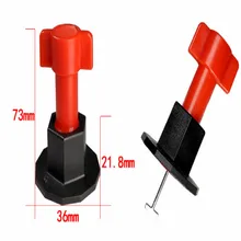 Многоразовые строительные инструменты плитка Выравнивающая система плитка инструмент плитка выравнивающее устройство локатор 24 шт./лот