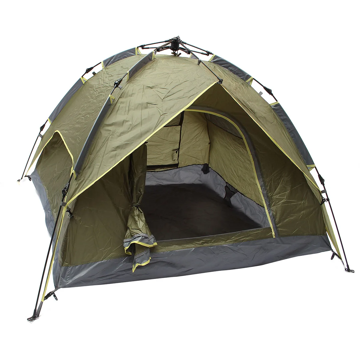 

Outdoor 3-4 Persons Camping Tent Double Layer Waterproof Windproof UV Sunshade Canopy Outdoor Sport Beach Travel Hiking Tents