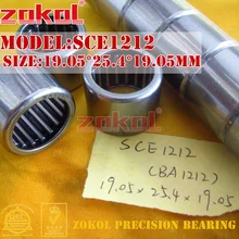 Подшипник zokol SCE1210 SCE1212 BA1210 BA1212 Тип штамповки наружное кольцо Игольчатые роликовые подшипники 19,05*25,4*15,88/19,05 мм