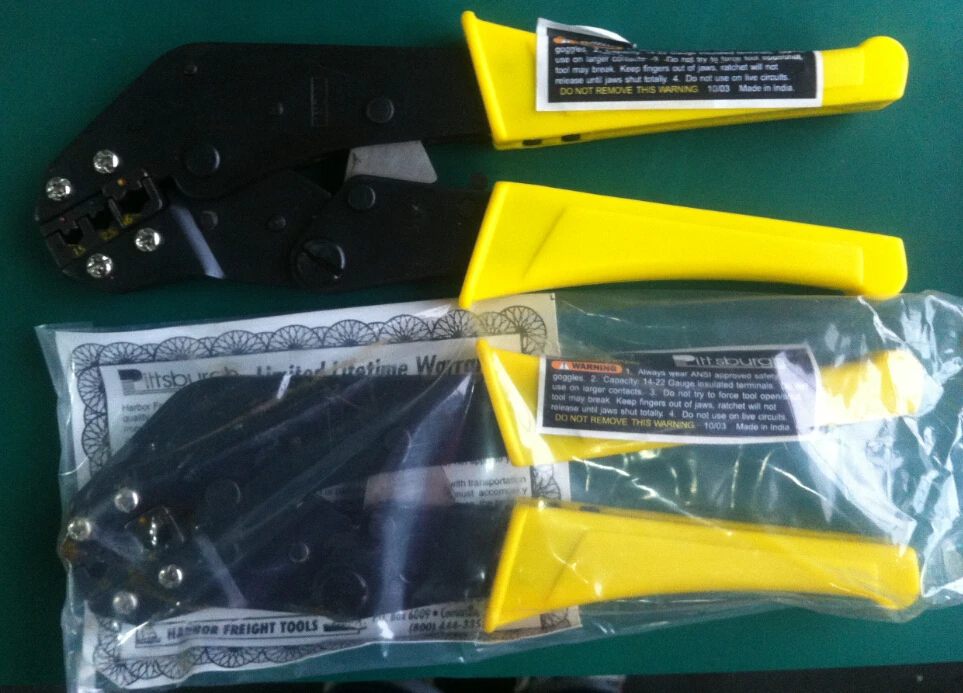 American Pittsburgh Harbor Tools pre insulated terminal