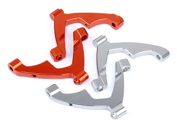 CNC alloy front shock bracket support for 1/5 scale hpi km rv baja 5b ss 5t 5sc | Игрушки и хобби