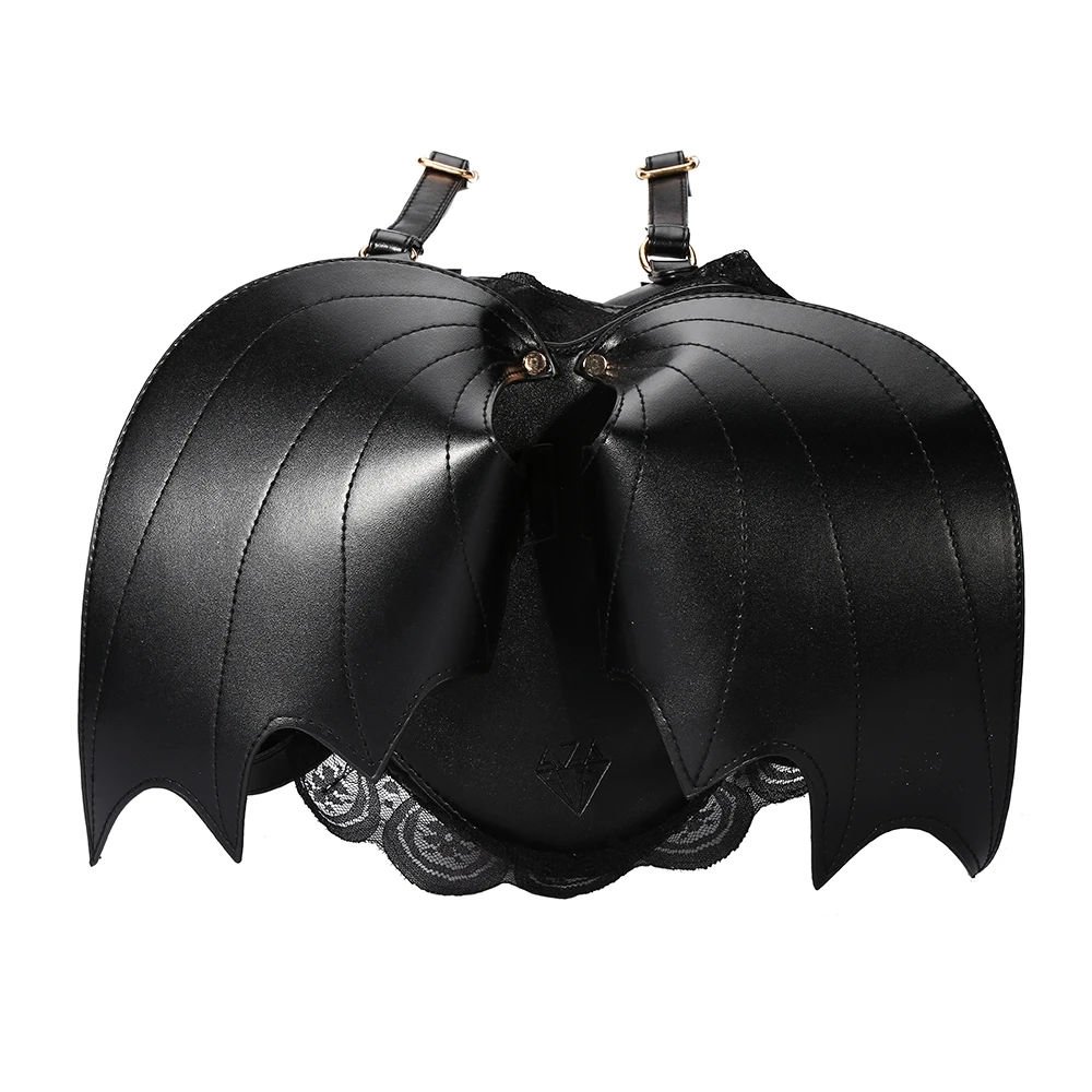 New Arrival Cute Backpack Bat Wings Backpack Women Punk Stylish Fashion