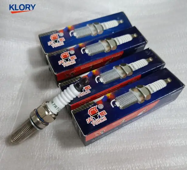 E4G16-3707110 Свеча зажигания для Chery QQ 371 1,0 3 cilindros; DVVT 1,6 4 cilindros - Цвет: DVVT 1.6 4 PCS