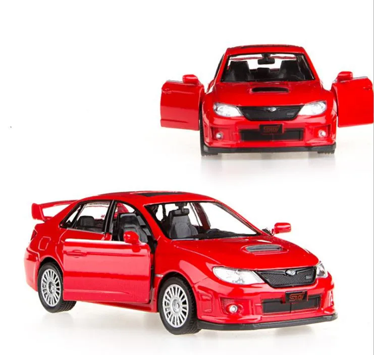 Модель автомобиля Subaru impreza литые под давлением металлические модельные игрушки
