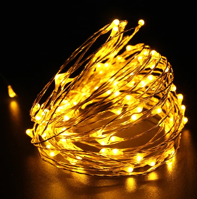 2m 20 Led Battery Operated Copper String Lights Fairy Ultra 2m 20 Led Battery Operated Copper String Lights Fairy Ultra Thin Wire For Diy Christmas Trees Lighting Decorative