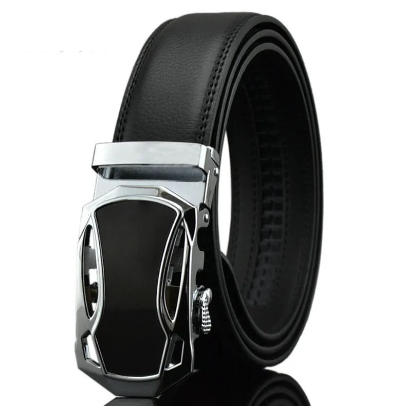 

Big Sale Automatic Buckle Leather men New Designer belt Fashion Luxury belts for men high quality business belts men Aa12