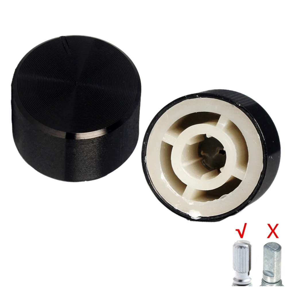 17x10mm Aluminum Alloy Potentiometer Knob (Pack of 2)in Potentiometers
