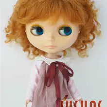 JD181 1/3 9-10 дюймов длинные кудрявые мохер BJD куклы парики SD dolll волосы модные куклы аксессуары