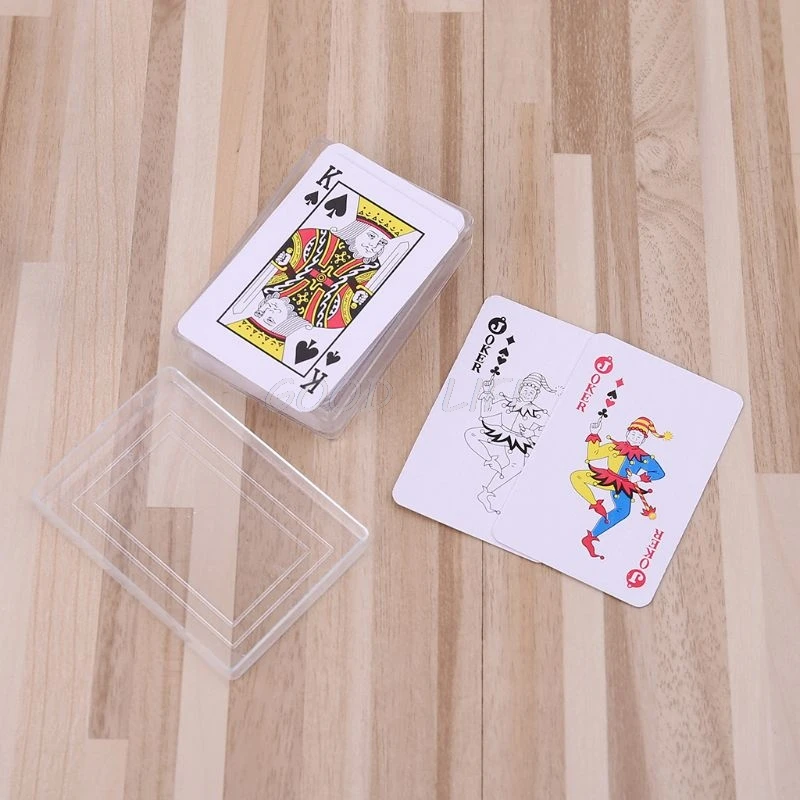 Fee shipping Texas Hold'em Mini Poker Home Decoration Travel Portable Playing Card Board Game