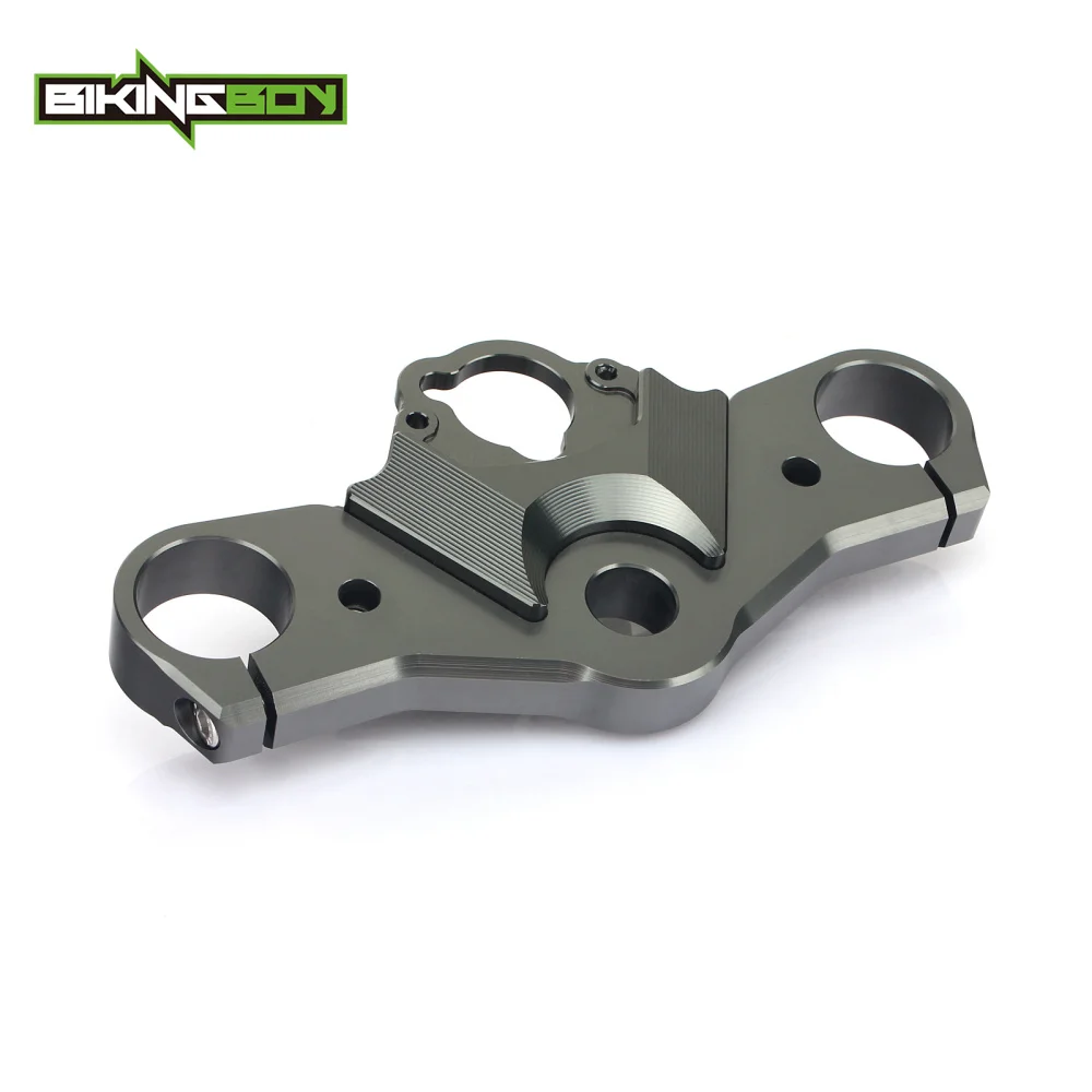 

BIKINGBOY CNC Billet Motorcycle Aluminium Front Top Upper Triple Clamp Trees for SUZUKI GSX250R GSXR250 GSX-R GSXR 250 2016 17-