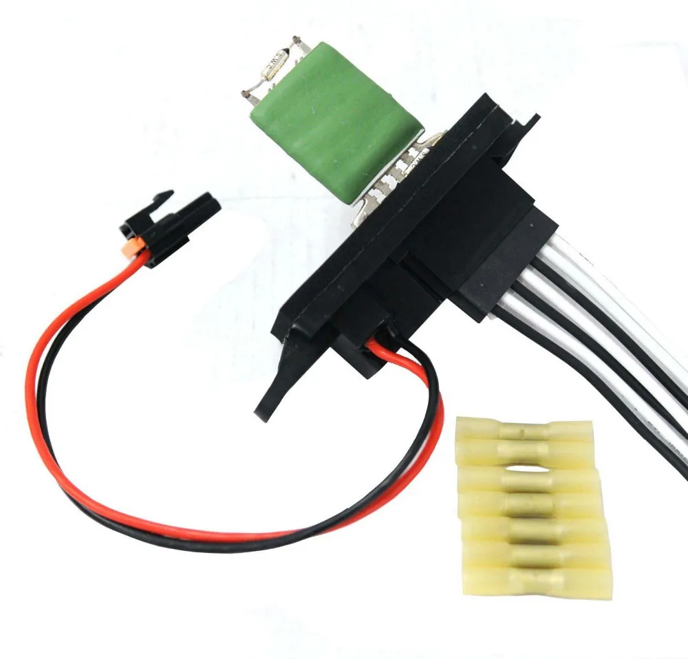 e2c Heater AC Blower Motor Resistor w/Plug & Pigtail For Chevy GMC