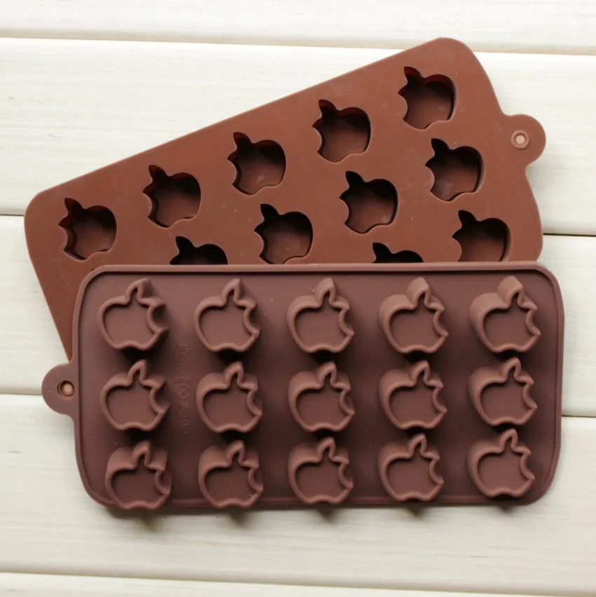 2 шт силиконовая форма для яблока шоколада льда| |