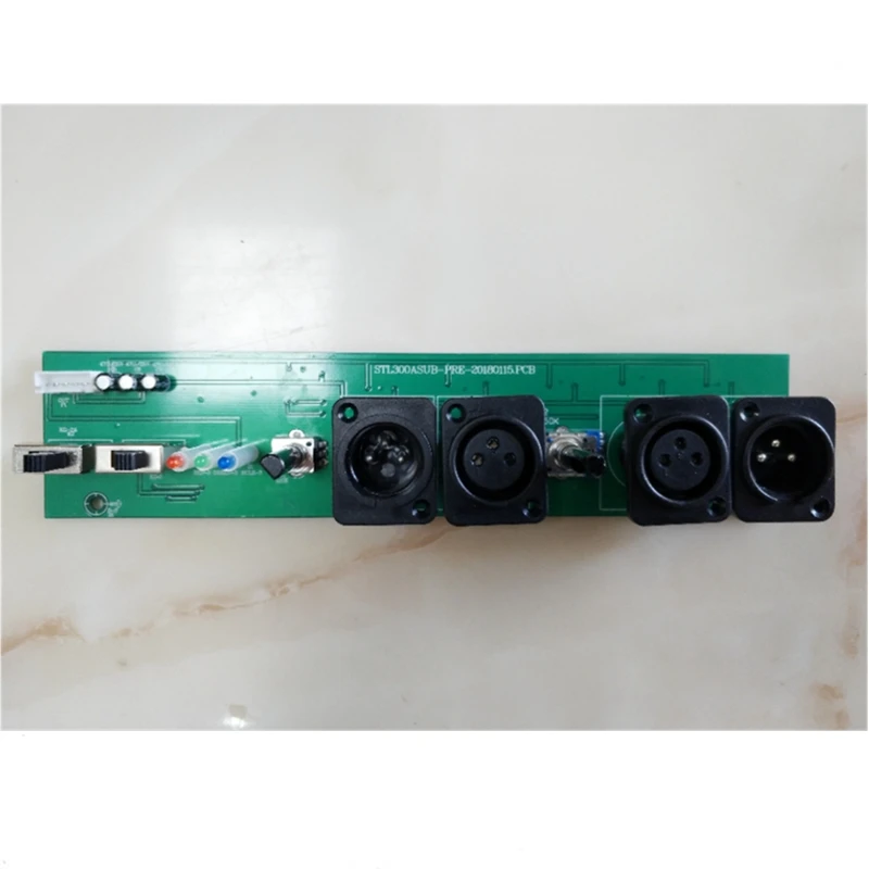 

80-150Hz Bass adjustable frequency adjustable phase subwoofer front panel Board