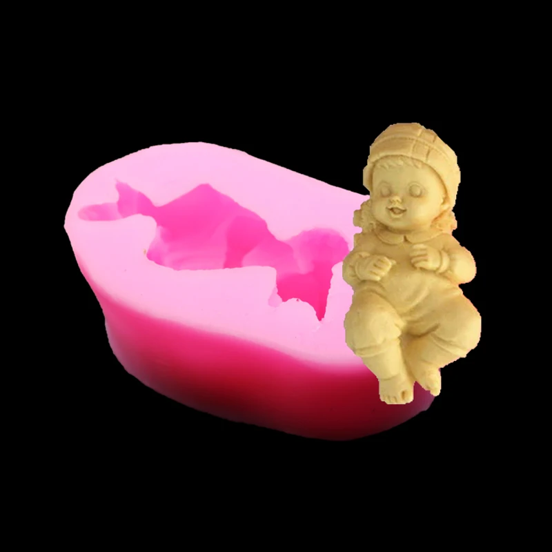 

Children Silicone Mold Fondant Cake Shaped Chocolate Candy Making Pastry Kitchen Utensils And Decorative Soap Gadgets