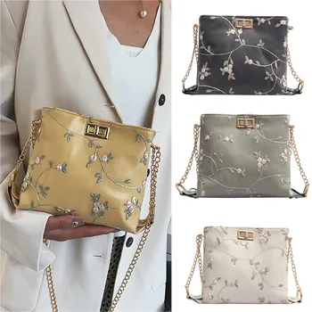 

Bags Women Fashion One-Shoulder Small Square Lace Wild Messenger bolsa masculina sac femme ladies bags sac bandouliere femme