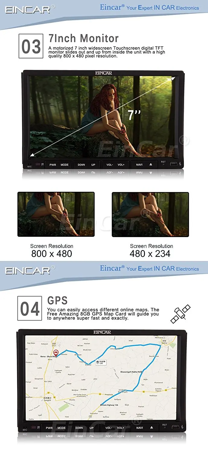 Flash Deal Car dvd gps player Eincar 2 din Headunit GPS Navi FM Radio Stereo Autoradio SD/USB Aux tape recorder autoradio cassette player 15 Flash Deal Car dvd gps player Eincar 2 din Headunit GPS Navi FM Radio Stereo Autoradio SD/USB Aux tape recorder autoradio cassette player 15