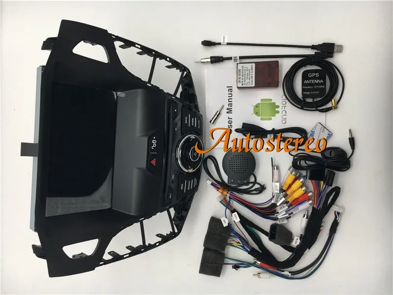 8 дюймов Android 9 ips экран автомобильный gps dvd-плеер навигационная система 1080P HD для Ford Focus III C-Max 2012