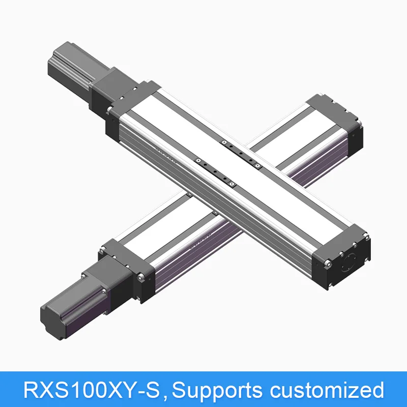 RXS100XY-H1 Motorized XY Stage Ball Screw CNC Linear Slide Module Guide Motion Rail Actuator Low Noise Nema24 Robotic Arm Kit