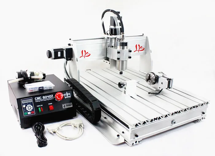 

cnc engraving machine 6040Z-S65J 4 axis with 800W water cooling cnc spindle Free tax to Europe