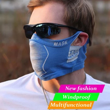 

Cycling Face Mask Breathable Uv protection Windproof Mask Sports Bike Bicycle Warmer Scarf Hood Mask